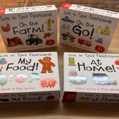 Flash Cards - Set of 4 Miles Kelly Flash Cards