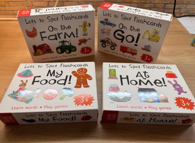 Flash Cards - Set of 4 Miles Kelly Flash Cards