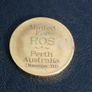 Australia The Perth Mint Est. 1899 Swan Token 32mm 14.4g Gold Plated Image 3