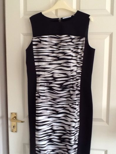 Tahari Dakota black dress