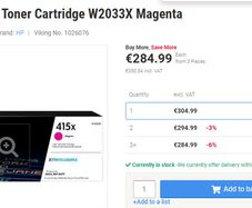 HP toner 415X Magenta
