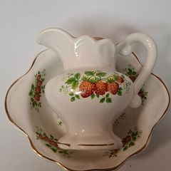 pitcher and bowl