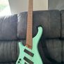 ibanez left handed bass, stainless steel frets Image 2