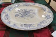 Antique Victorian Iron stone Platter