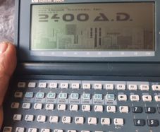 Vintage Dos computer palmtop Hp 200LX