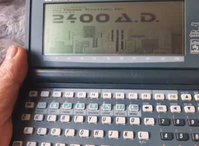Vintage Dos computer palmtop Hp 200LX