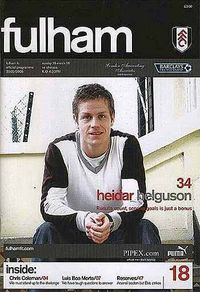 2006 Fulham v Chelsea Programme