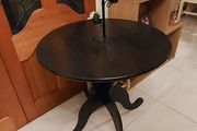 Round Wooden Table