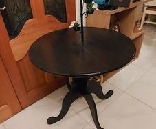 Round Wooden Table