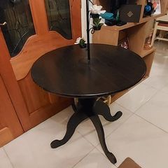 Round Wooden Table