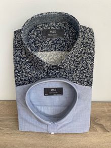 M&S Shirts 15.5in Collar