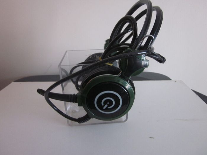 Gaming Headset, T-591/audio/microphone + USB, black