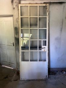 Vintage Crittall Steel Door