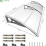 FREE EXPRESS SHIPPING Front Door Canopy Outdoor Awning, Rain Shelter for Back Door, Porch, Patio, Window, 200 x 80 cm Image 6
