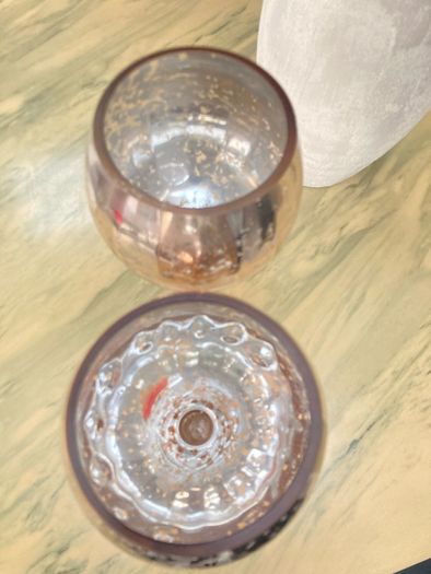 Pair of Decorative Tea Light Candle Holders