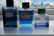 Three Antonio Banderas Fragrances