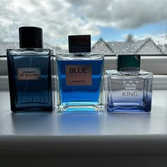 Three Antonio Banderas Fragrances