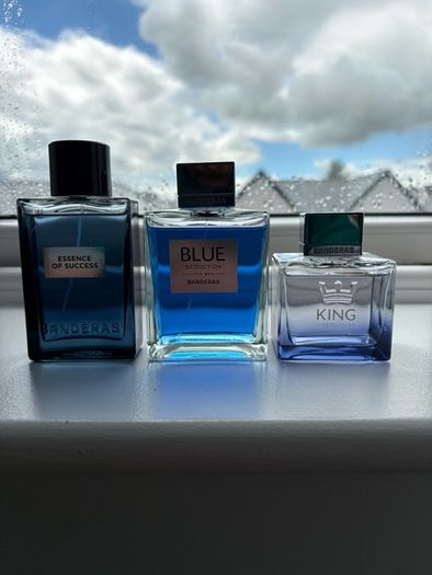 Three Antonio Banderas Fragrances
