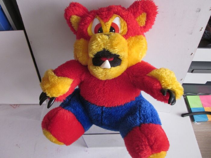 Vintage Plush Were Bear Fang  1983