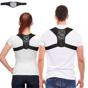 Adjustable Back Posture Clavicle Corrector Support Shoulder Back Brace Belt