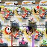 Hot Wheels Mariokart Complete 7pc Series Image 2