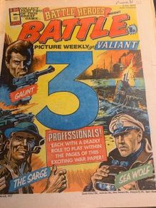 Battle & Valiant, Battle Picture Weekly Comics x 10 Including Issues 23rd-30th Apr 7th and 21st May thru 2nd July 1977- IPC Comics -Vintage UK Comics
