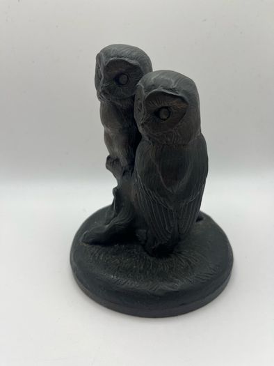 Genesis Figurine Twin Owls