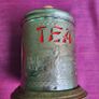1950s Mid-Century Chrome Oriental Tea Caddy & sampler tins Image 4