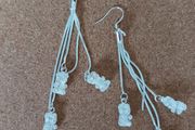 925 silver bear earrings