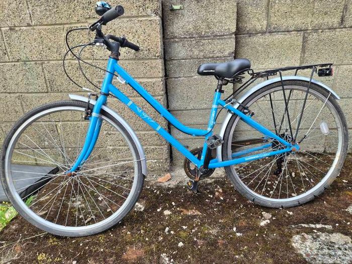 Apollo Cafe Women's Hybrid Bike - 18" Frame - Blue