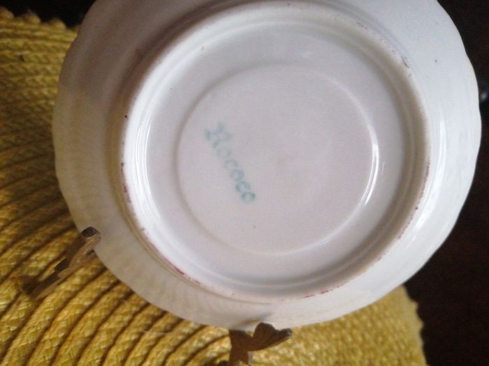 Very original porcelain plate