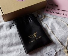Beautiful Necklace with cross, By Dziubeka, brand new