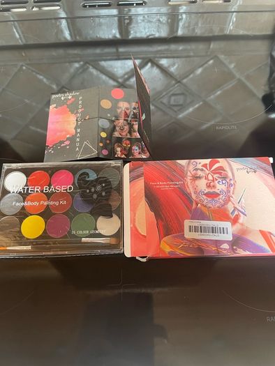 Fab Face & Body Painting Kit plus full instructions