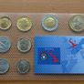 Italy Uncirculated vintage last coins pre euro collectors set | incl European map error coin Image 2