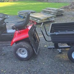 Ride on electric and trailer