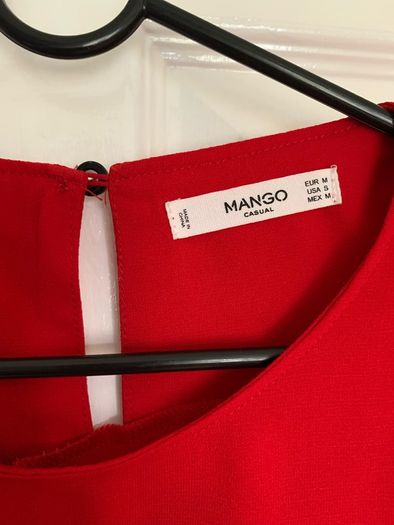 Red dress Mango size M