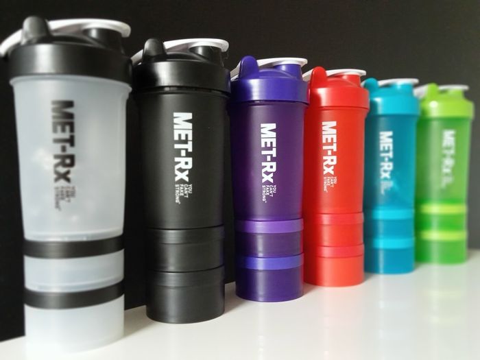 Protein Shaker Bottle with STORAGE