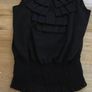 BNWT Savida Black Dressy Top Size 8 Image 4