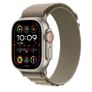 USED Apple Watch Ultra 2, GPS + Cellular 49mm, Smartwatch with Rugged Titanium Case & Olive Alpine Loop S. Fitness Tracker, Precision GPS Image 2