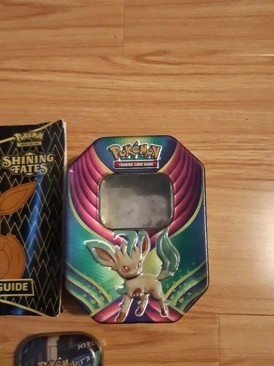 Pokemon Empty etb and tins and bits