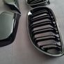 BMW 5 Series E60 E61 Kidney Grilles & Mirror Covers Set Brand New Image 6