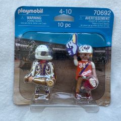 Playmobil Stuntshow Team Duo Pack Stuntmen Figures 70692 new Please look at the pictures