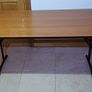 Foldable Wood & Steel Desk Image 4