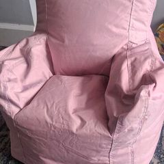 chillax toddler bean bag pink