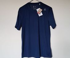 Reebok speedwick tshirt size medium ptp 20" navy brand new with tags