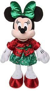 Disney Minnie Mouse Deluxe Christmas Soft Plush Toy Doll 39cm