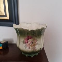 vintage plant pot