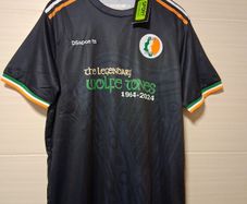 Wolfe Tones Jersey. Brand New With Tags Official Wolfe Tones 60 Years Commemorative Jersey. Collect In Dublin Or Receive Via Post.