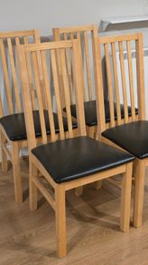Wooden chairs