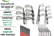 Miura CB-301 2015 Irons / 4-Pw / N.S Pro 950GH Stiff